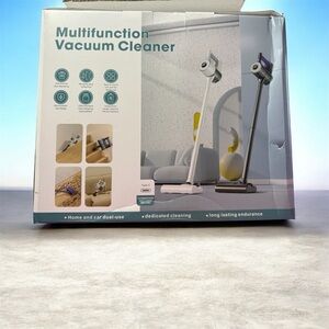 Multifunction Vacuum Cleaner in White and Gray